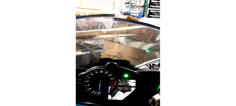 Illustration for article titled This Is What It's Like To Get Hit By A GoPro At 160 MPH